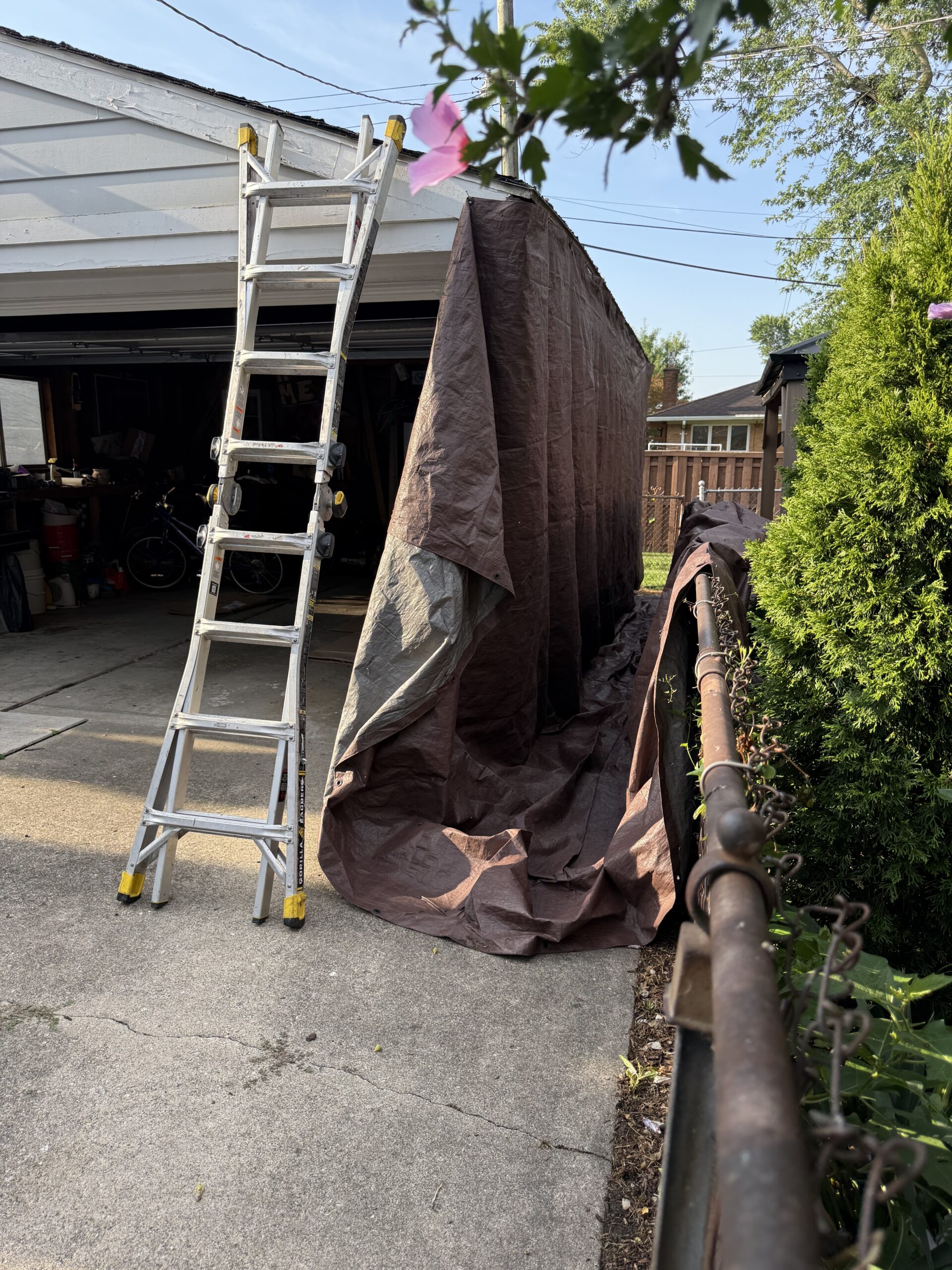 Tarp System, Wyandotte - Clean Job Site