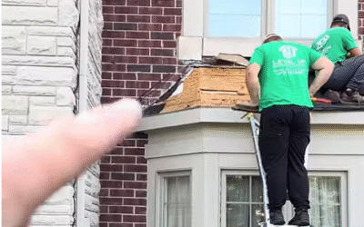 Bay Window Roof Leak Fix! Poor Flashing Caused Damage | Northville MI