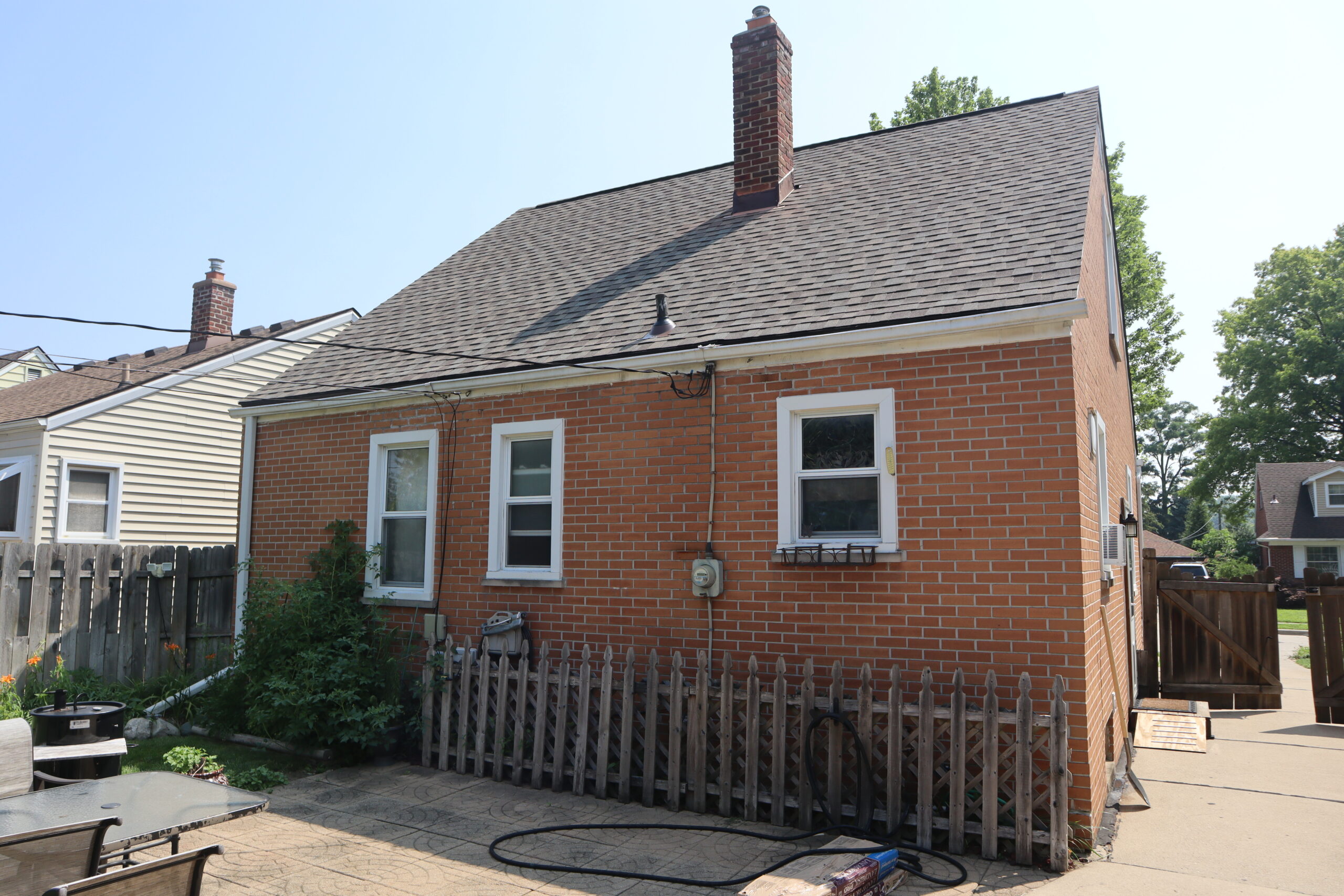 roof - dearborn - level up improvement - multiple layers of shingles