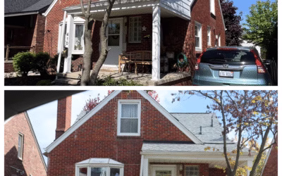 Before and After: A Stunning Roof Transformation in Dearborn, Michigan