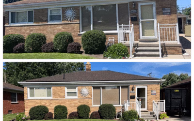 Before and After: A Stunning Roof Transformation on Allen Road in Allen Park, Michigan