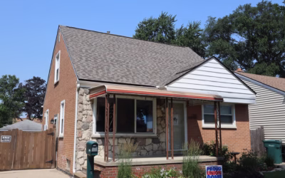 A Beautiful Roof Transformation in Dearborn, Michigan: Landmark Pro in Weathered Wood