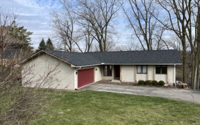 Landmark Pro Roof in Brighton, Michigan — Moire Black Beauty on Moraine Lake