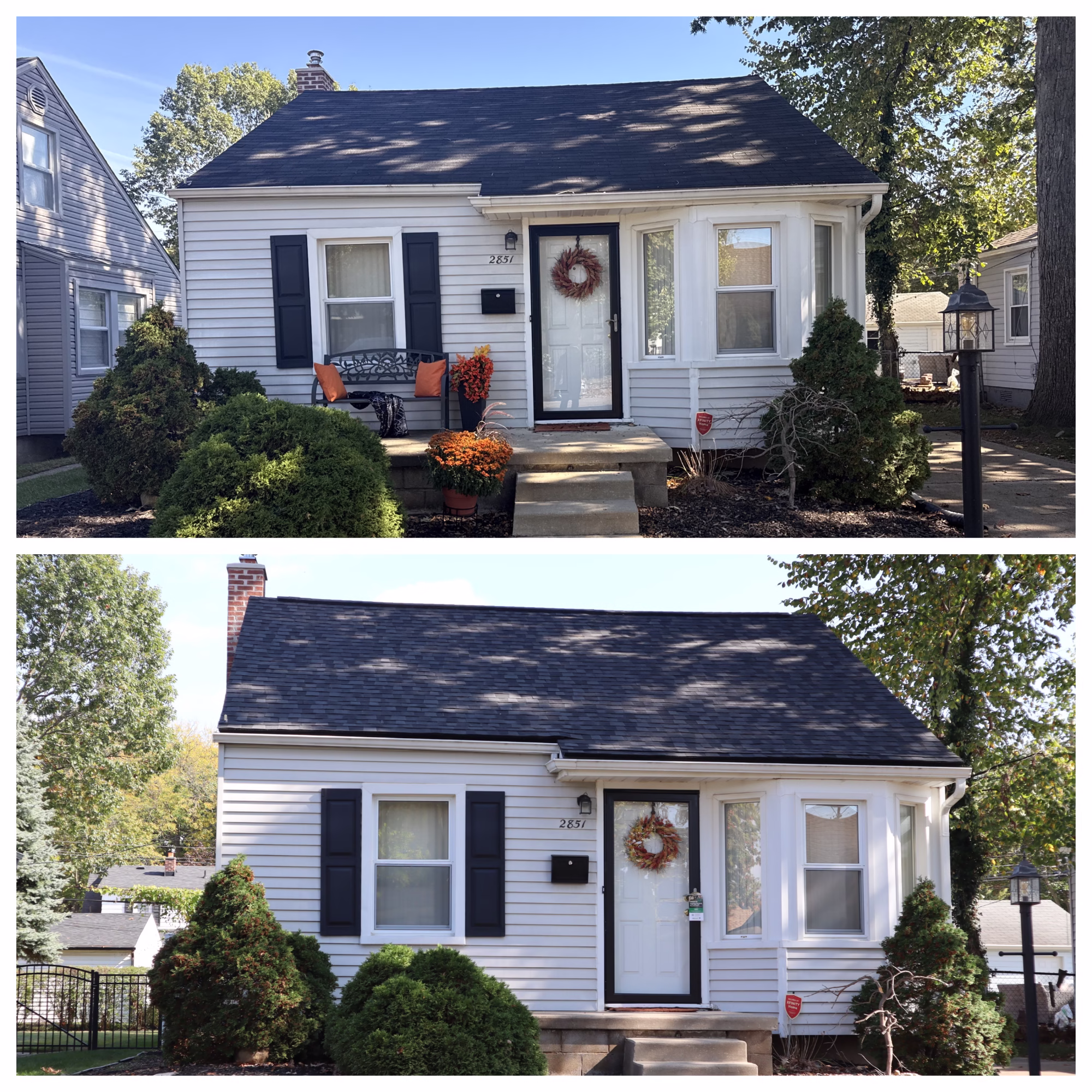 Before and After - Dearborn, MI - Level Up Improvement - Roof in Dearborn
