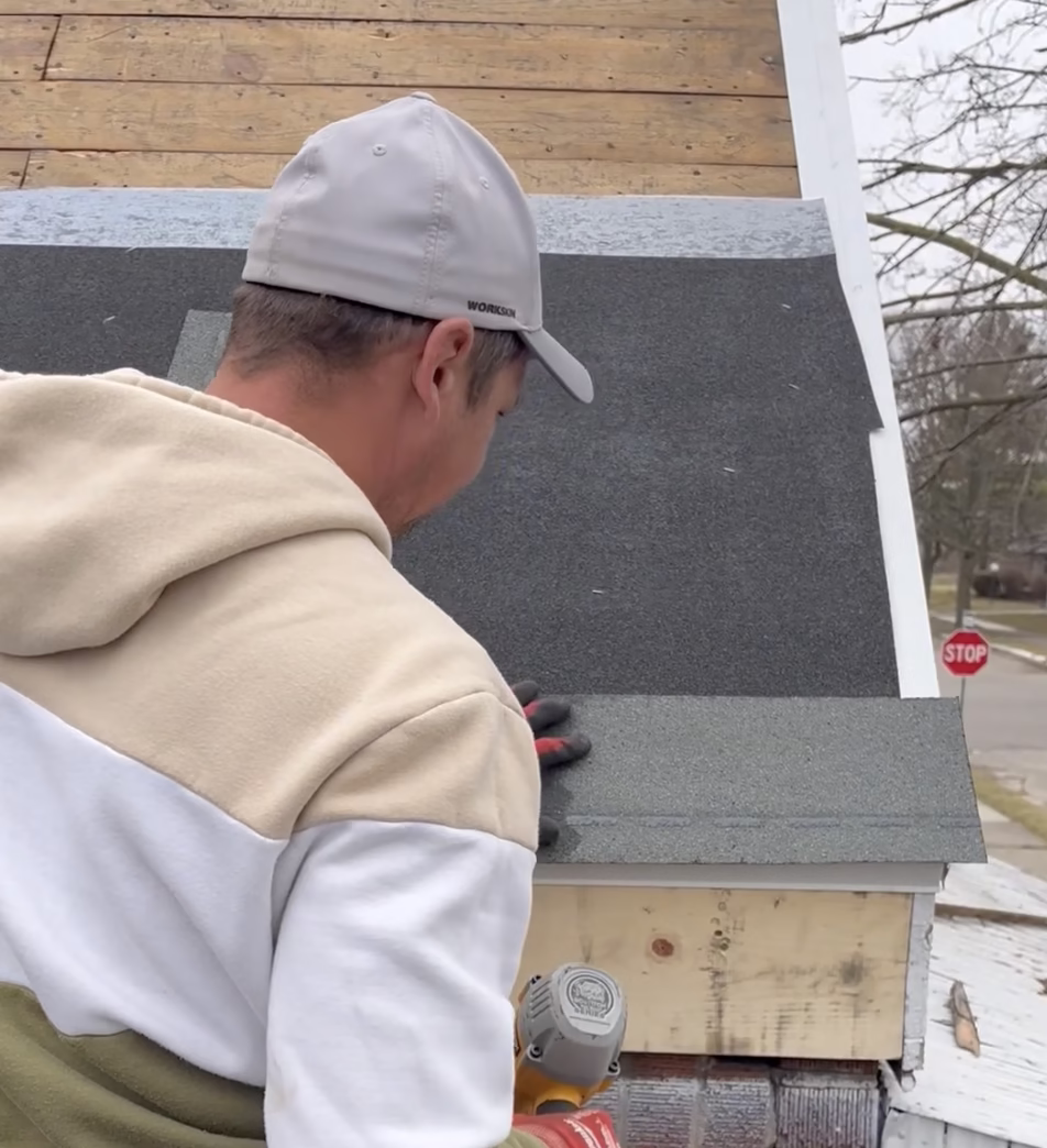 Level Up Improvement - Starter Shingle Install