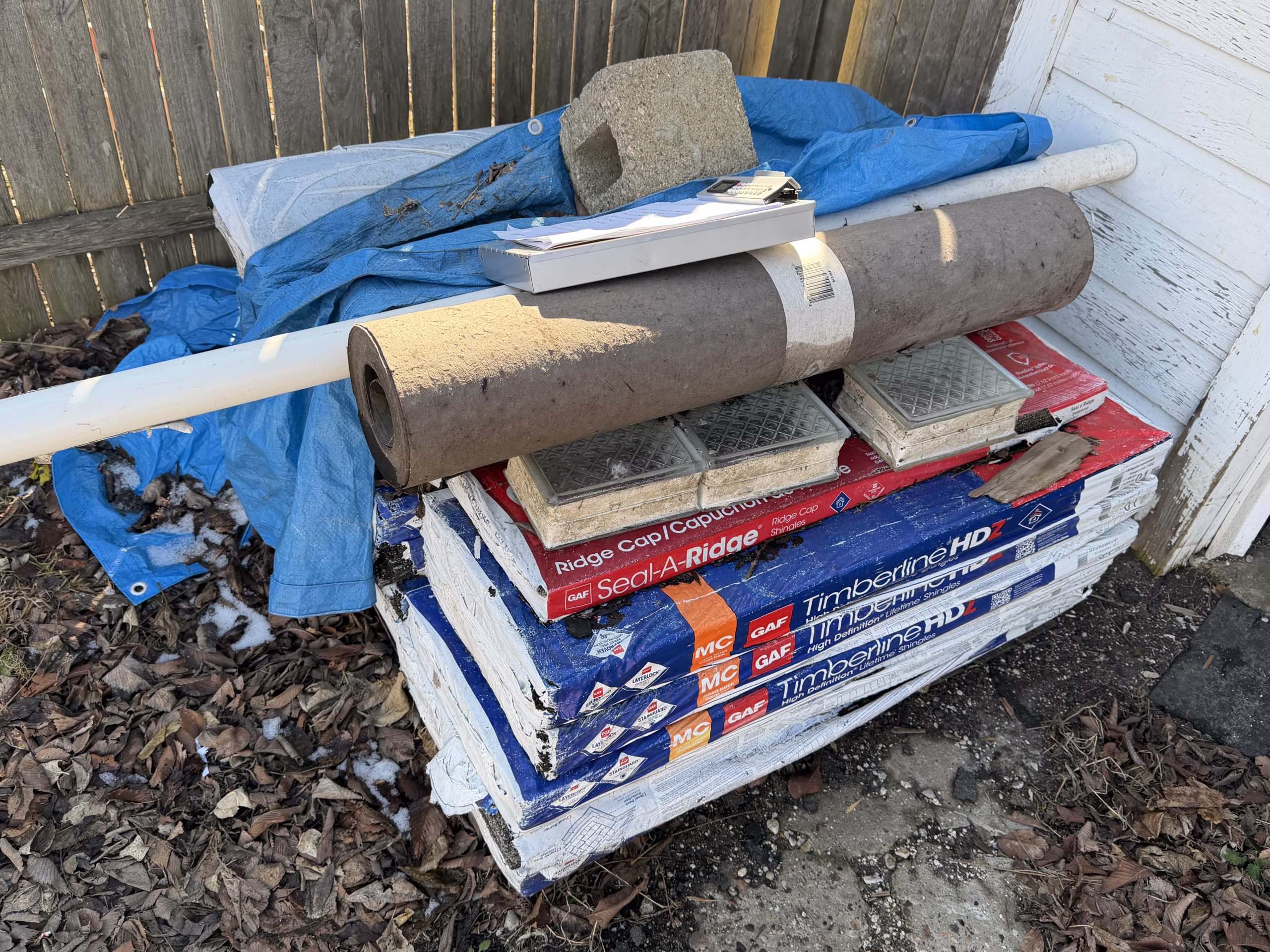 roof labor only