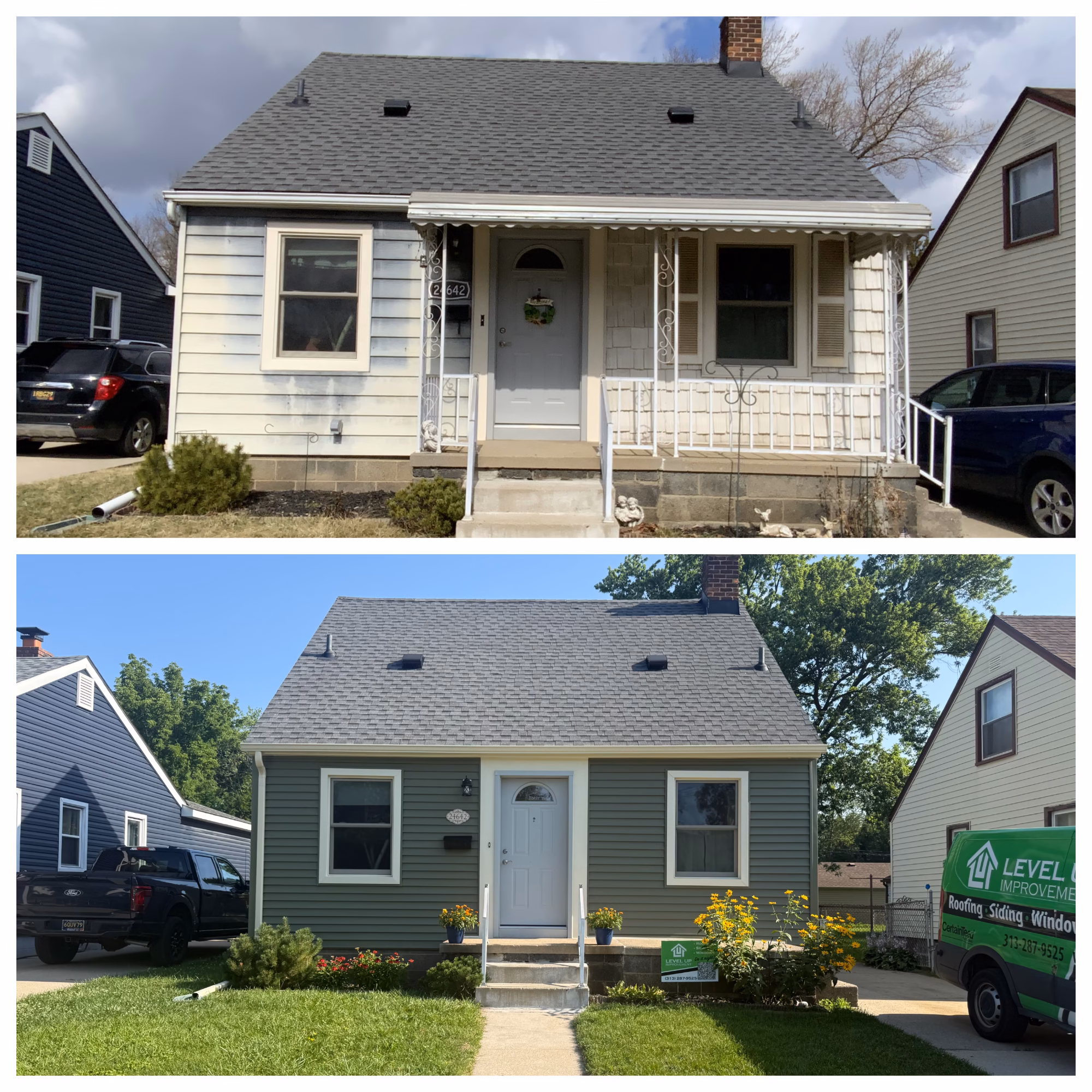 Lakeshore Fern vinyl siding