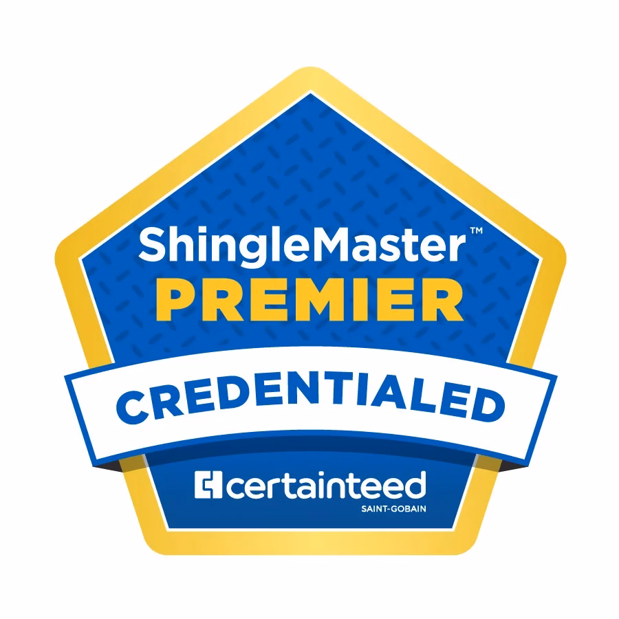 CertainTeed ShingleMaster Premier credential